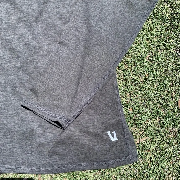 Gray Vuori Ease Performance Quarter-Zip Pullover